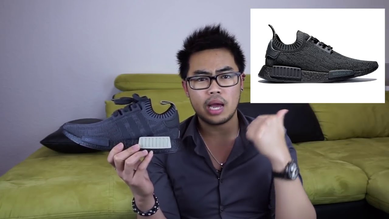 nmd r1 pk pitch black