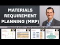 Dependent demand and materials requirement planning mrp overview