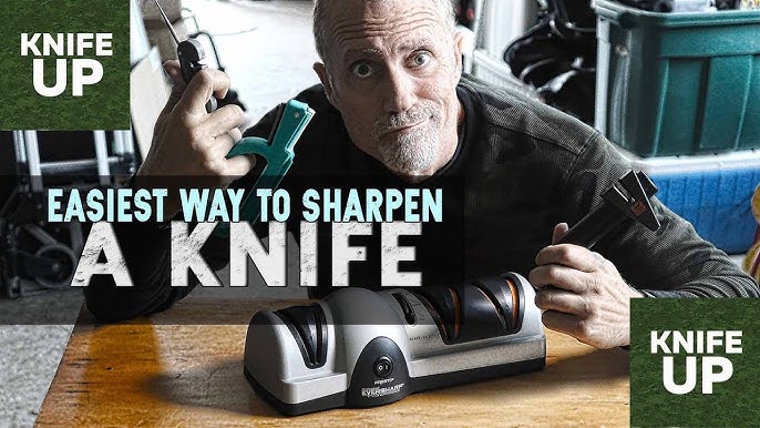 Presto EverSharp Electric Knife Sharpener - Review & Demo 
