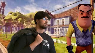 Breaking Into My Neighbor's House Went Horribly Wrong (Act 1 BEATEN Hello Neighbour)