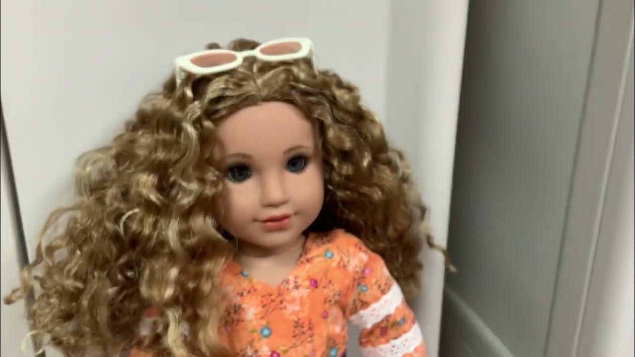 Unboxing Evette Peeters American girl doll World by Us YouTube