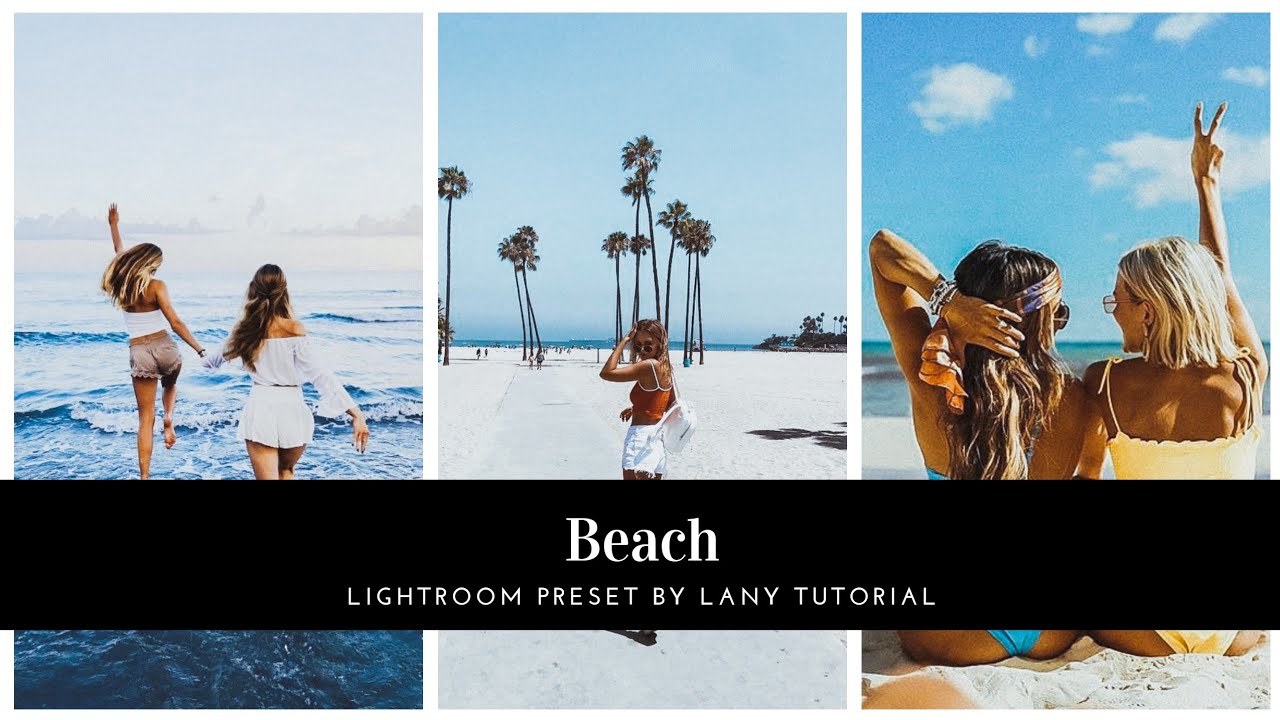 Beach Preset Lightroom Mobile Presets Free DNG Beach Preset