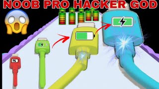 NOOB VS PRO VS HACKER VS GOD in Charge It Up