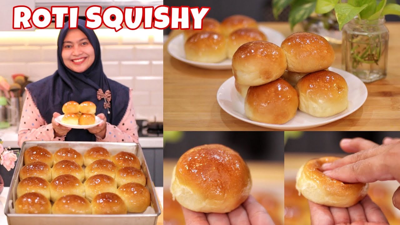 WAJIB COBA!! INI ROTI APA SQUISHY? DI REMAS-REMAS BALIK LAGI. EMPUKNYA MAKSIMAL BANGET