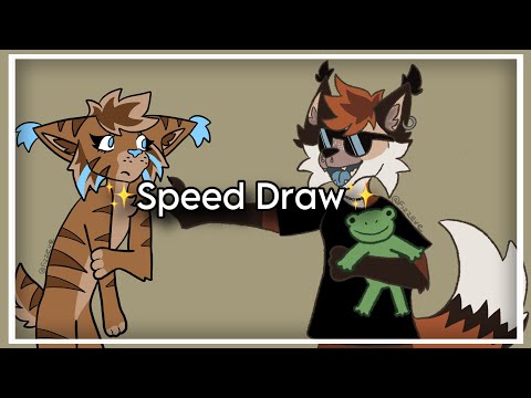 Old VS New Fursona Drawing Time Lapse ✨🐾 // Procreate