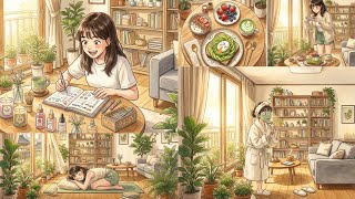 🌸 She Planned the PERFECT Self-Care Sunday… It Became Complete Chaos 😂 | Cozy Ghibli Story