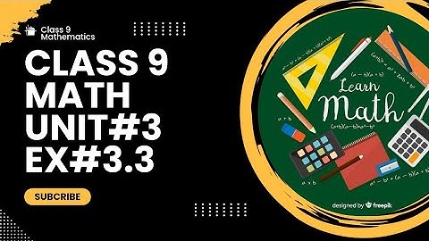 Class 9th Mathematics || Unit#3(Logarithms) Exercise 3.3 Complete solution.