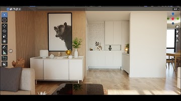 blender eevee Indoor Indirect Light Lighting Test
