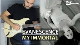 PDF Sample Evanescence - My Immortal - Electric guitar tab & chords by Kfir Ochaion.