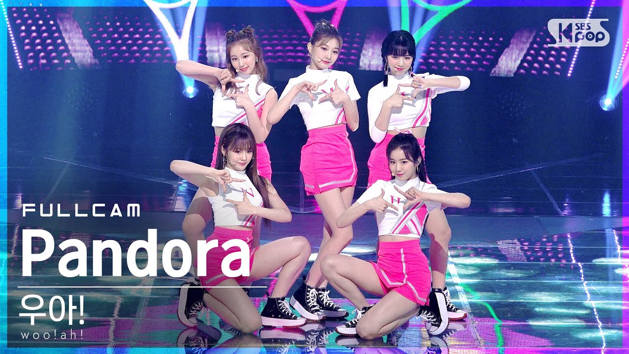 [안방1열 직캠4K] 우아! 'Pandora' 풀캠 (woo!ah! Full Cam)│@SBS Inkigayo_2021.07.18.