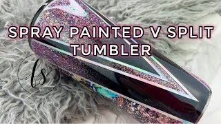 Glitter and Vinyl Tumbler Tutorial