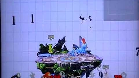 🧞‍♂️Ultimate | Meteor Smash Mega Man holding Unira picking up Maxim Tomato