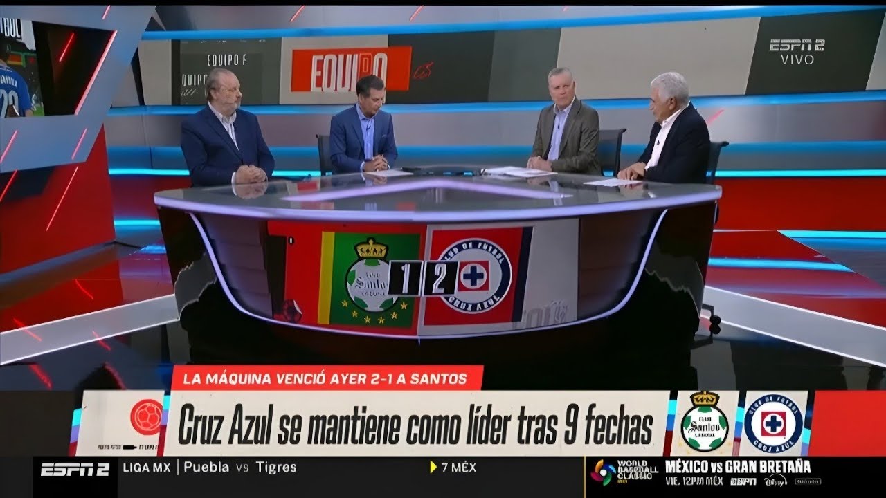 Reporte De Cruz Azul : Cruz Azul derrotó 2-1 a Santos | ¿Nico Ibáñez está a la altura de Cruz Azul?