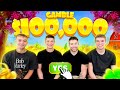 GIVING OUR FRIENDS $100,000 TO GAMBLE!!