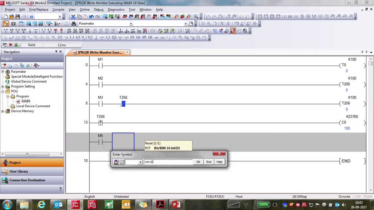 set counter in gx works 2