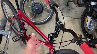 CXWXC Adjustable MTB Stem 31 8mm 85 Degree, Aluminum Alloy Mountain Bike Handlebar Riser Extender Re