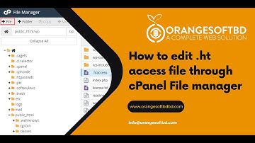 How to Edit .htaccess in cPanel