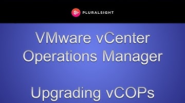 VMware vCenter Operations Manager - Upgrading vCOPs
