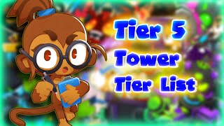 Bloons TD 6 | In Depth Tier 5 Tower Tier List