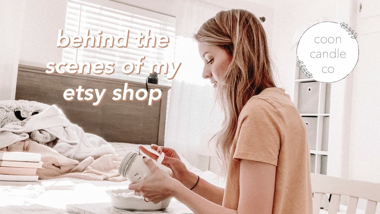 day in the life of an etsy business owner jonlyn coon YouTube