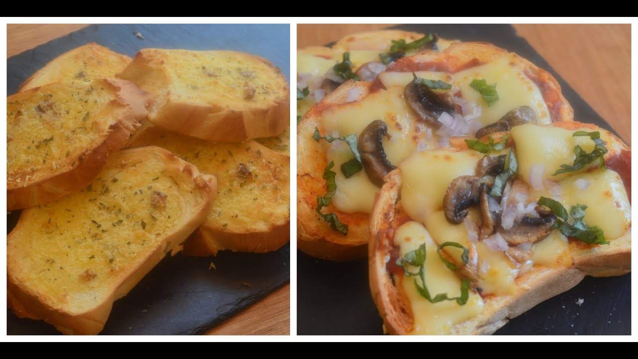 CÓMO HACER PAN DE AJO 🧄 Y PAN PIZZA 🍕🍕 EN LA AIR FRYER | Magic Kitchen