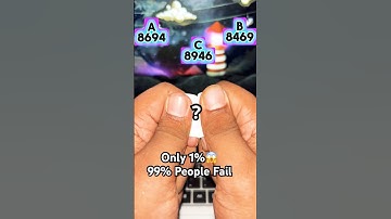 99% Fail This Puzzle – Can You Beat It? 🧠🔥