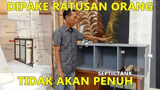 CARA  MEMBUAT SEPTICTANK ANTI PENUH|TEKNIK BIKIN SEPTICTANK YANG BENAR