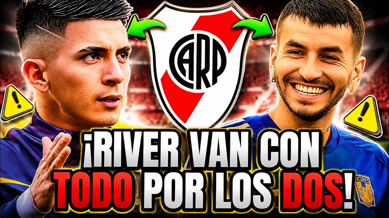 River y el bombazo por Almada y Correa ilusiona a Núñez