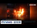 台中豪雨造成淹水和道路坍方