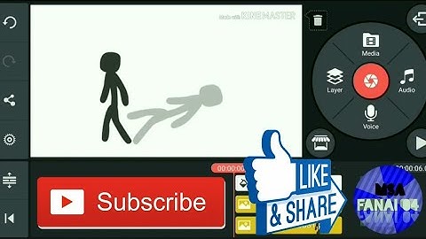 How To Make STICKMAN Shadow On KINEMASTER Android