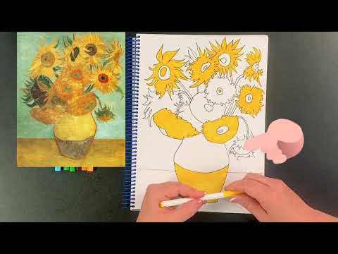 Vídeo: Quais Artistas Pintaram Girassóis