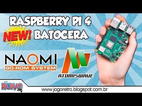 Raspberry Pi 4 (4GB) Batocera 5.26 Testando Naomi Atomiswave Games