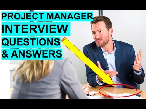 Project Manager Interview Questions And Answers Youtube