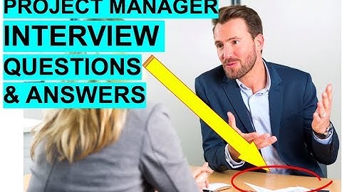 PROJECT MANAGER Interview Questions and Answers!