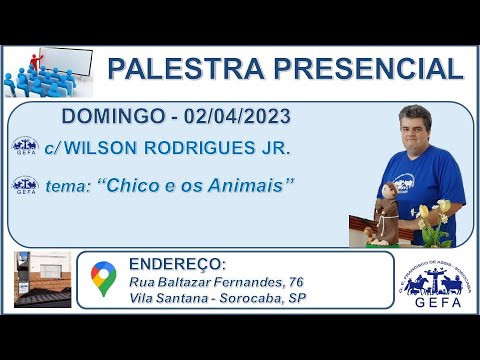 Assista: Palestra Presencial - c/ Wilson Rodrigues Júnior (02/04/2023)