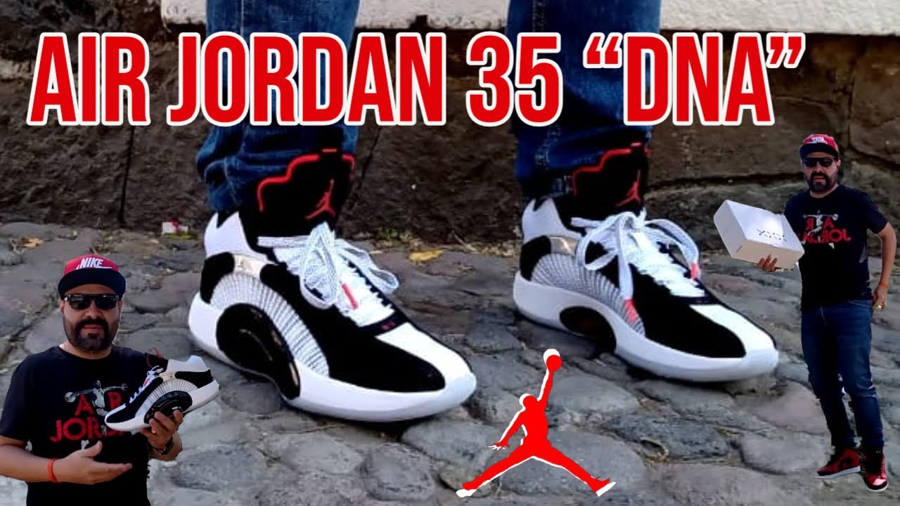 Jordan 35 Dna On Feet Unboxing Youtube