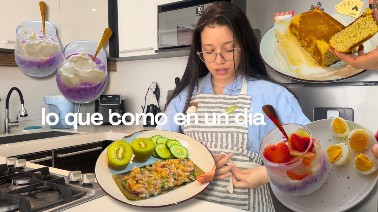 Lo que como en un día ✨ REAL recetas saludables VLOG