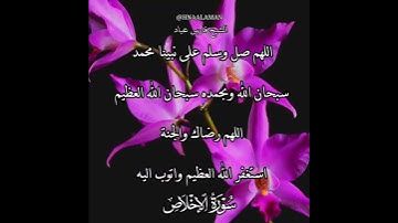 سورة الإخلاص | الشيخ فارس عباد،استغفر الله العظيم واتوب اليه، تلاوه خاشعه