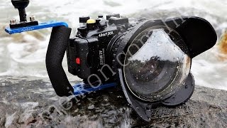 Watch this test of Meikon underwater camera housing for Sony RX100 IV Part 2