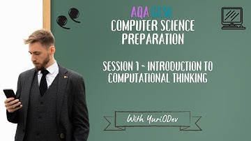Session 01 - Intro to Computational Thinking | Algorithms, Abstraction & Decomposition Explained