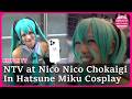 Japan’s largest sub-culture festival ‘Nico Nico Chokaigi’ :cosplayed as Hatsune Miku– why the tears?