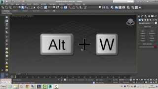 3ds max 2014 tutorials for beginner - 2 - Viewports & Tools & Objects