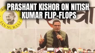 Nitish Kumar Latest News | How Strategist Prashant Kishor Reacted To Nitish Kumar's Latest Flip-Flop