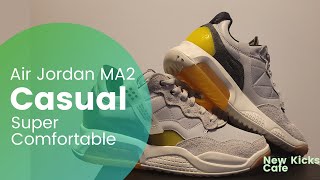 Casual Air Jordan Sneaker MA2 - Unboxing, Review - On Feet Try On - Jordan  MA2 \