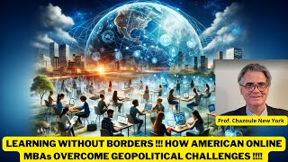 LEARNING WITHOUT BORDERS !!! HOW AMERICAN ONLINE MBAs OVERCOME GEOPOLITICAL CHALLENGES !!!! 🤖👩‍🎓👩🏽‍🎓 Profile