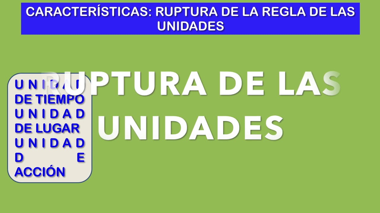 El teatro barroco español; características generales