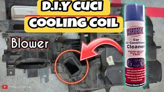 TIPS Cara DIY Servis dengan Car Air condioner Cleaner JIMAT Perodua Proton