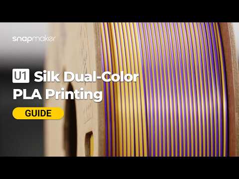 U1 Video Guide: Silk Dual-Color PLA Printing