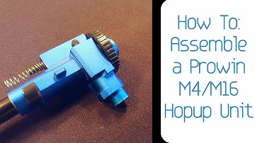 How To: Assemble a Prowin M4/M16 Hopup Unit