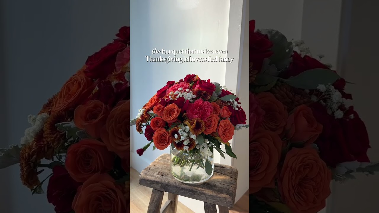 Our Merlot bouquet adds a rich, romantic touch that makes even leftovers feel fancy.